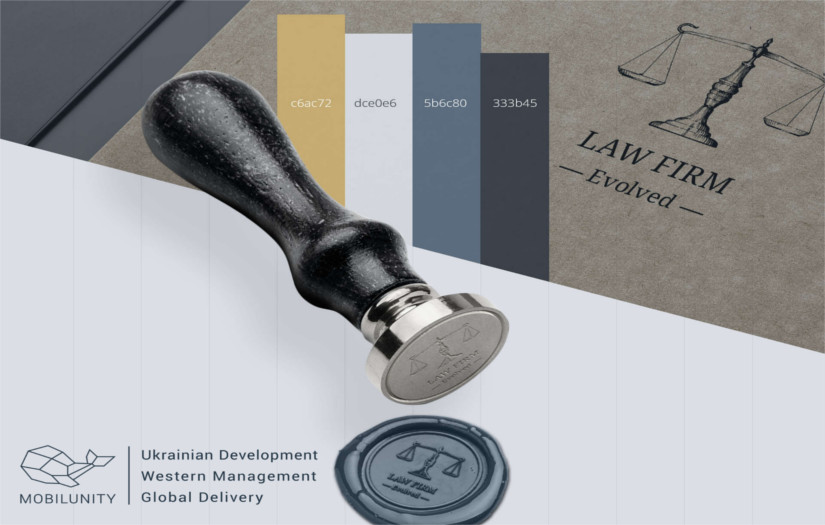 Legal Advice Office Website by Mobilunity screenshot 1